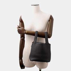 مملوكة مسبقًا Hermes Picotin Padlock 18 Black Taurillon Clemence