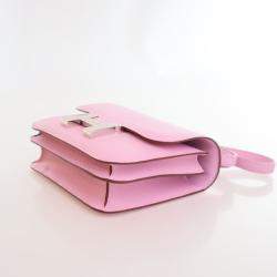 مملوكة مسبقًا Hermes Mauve Sylvestre Epsom Mini Constance 18