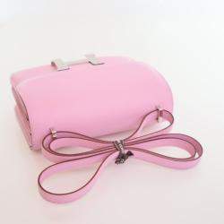 مملوكة مسبقًا Hermes Mauve Sylvestre Epsom Mini Constance 18