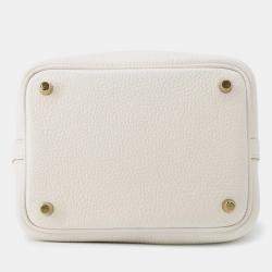 مملوكة مسبقًا Hermes Picotin Lock Grease Pail Taurillon Clemence PM