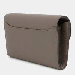 Pre Owned Hermes Constance To Go Etain Epsom