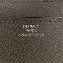Pre Owned Hermes Constance To Go Etain Epsom