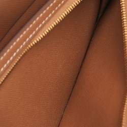 Pre Owned محفظة هيرمس كيلي بوكيت مادام ذهبي طويل