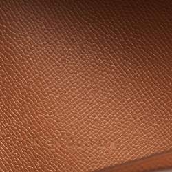 Pre Owned محفظة هيرمس كيلي بوكيت مادام ذهبي طويل