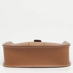 مملوكة مسبقًا حقيبة هيرمس إيفلين TPM  جلد تشوكيليت كليمنس