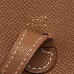 مملوكة مسبقًا حقيبة هيرمس إيفلين TPM  جلد تشوكيليت كليمنس