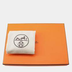 Pre Owned حقيبة هيرميس هيرباغ زيپ ميني جلد هانتر إكرو\أ سوداء وائل