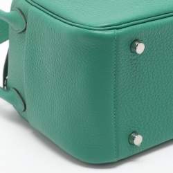 Pre Owned حقيبة هيرمس ليندي 26 فيرت فيرتيكو كليمنس إكسسوار مطلي بلاديوم