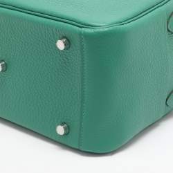 Pre Owned حقيبة هيرمس ليندي 26 فيرت فيرتيكو كليمنس إكسسوار مطلي بلاديوم