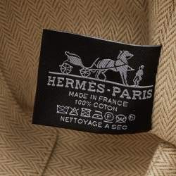 مملوكة مسبقًا حقيبة هيرمس كانفاس H طبيعى برايد-ايه-براق كبيرة