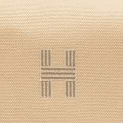 مملوكة مسبقًا حقيبة هيرمس كانفاس H طبيعى برايد-ايه-براق كبيرة