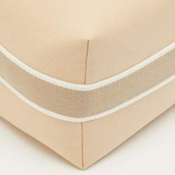 مملوكة مسبقًا حقيبة هيرمس كانفاس H طبيعى برايد-ايه-براق كبيرة