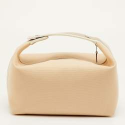 مملوكة مسبقًا حقيبة هيرمس كانفاس H طبيعى برايد-ايه-براق كبيرة