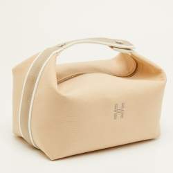 مملوكة مسبقًا حقيبة هيرمس كانفاس H طبيعى برايد-ايه-براق كبيرة