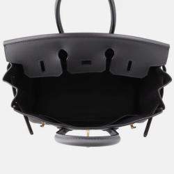 Pre Owned Hermes Birkin Ardoise Swift Leather Size 25