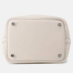 مملوكة مسبقًا Hermes Picotin Lock Beton Taurillon Clemence Size Pm