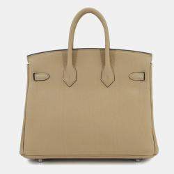 Pre Owned Hermes Birkin 25 Togo Trench Handbag