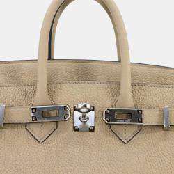 Pre Owned Hermes Birkin 25 Togo Trench Handbag