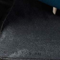 Pre Owned حقيبة هيرمس هيرباغ زيب 31 قماش ميكونوس/بلو سافير وجلد فاتش هانتر