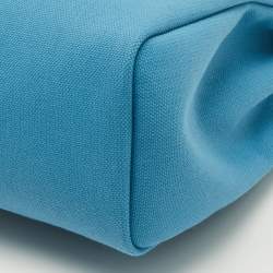 Pre Owned حقيبة هيرمس هيرباغ زيب 31 قماش ميكونوس/بلو سافير وجلد فاتش هانتر