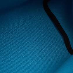 Pre Owned حقيبة هيرمس هيرباغ زيب 31 قماش ميكونوس/بلو سافير وجلد فاتش هانتر