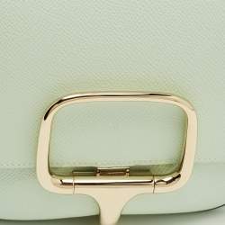 مملوكة مسبقًا Hermes Della Cavalleria Mini Vert Peppermint Epsom Leather Crossbody Bag