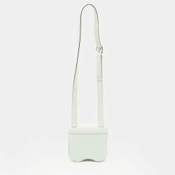 مملوكة مسبقًا Hermes Della Cavalleria Mini Vert Peppermint Epsom Leather Crossbody Bag