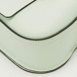 مملوكة مسبقًا Hermes Della Cavalleria Mini Vert Peppermint Epsom Leather Crossbody Bag