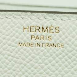 مملوكة مسبقًا Hermes Della Cavalleria Mini Vert Peppermint Epsom Leather Crossbody Bag