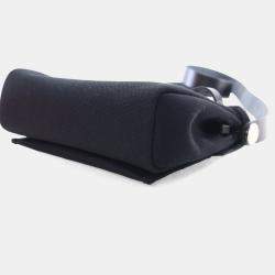 Pre Owned Hermes Noir Military Toile Mini Herbag Zip 20