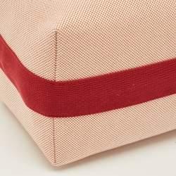 مملوكة مسبقًا Hermès Bride-a-Brac Cabriole Large Terracotta H Canvas Pouch