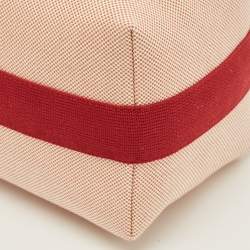 مملوكة مسبقًا Hermès Bride-a-Brac Cabriole Large Terracotta H Canvas Pouch