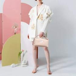 مملوكة مسبقًا Hermès Bride-a-Brac Cabriole Large Terracotta H Canvas Pouch