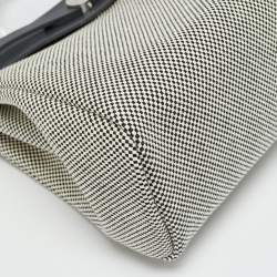 مملوكة مسبقًا حقيبة هيرمس 2في1 هيرباغ 31 قماش طبيعي/أسود فاكي هانتر