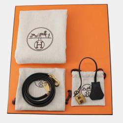 مملوكة مسبقًا Hermes Kelly Retourne Sewing Black Togo Leather Size 25