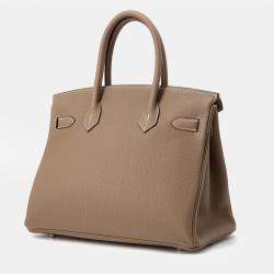 Pre Owned حقيبة هيرميس بيركين إيتوب توجو جلد مقاس 30