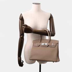 Pre Owned حقيبة هيرميس بيركين إيتوب توجو جلد مقاس 30