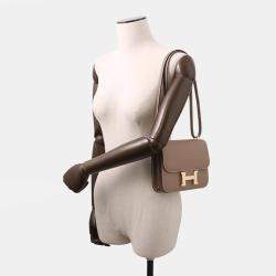 مملوكة مسبقًا حقيبة هيرميس كونستانس3 ميروار إيتوب إبسوم بحجم صغير