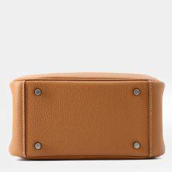 مملوكة مسبقًا Hermes Lindy Gold Taurillon Clemence Size Mini
