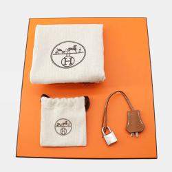 Pre Owned Hermes Birkin Gold Togo Leather Size 25