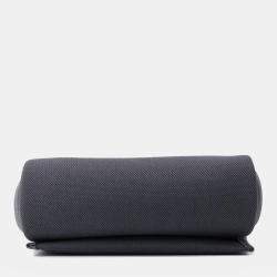 Pre Owned حقيبة هيرمس هيرباغ زيپ أردواز توال ميليتاري فاش هونتر جلد بحجم صغير