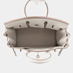 Pre Owned Hermes Birkin Grease Pail Togo Leather Size 25