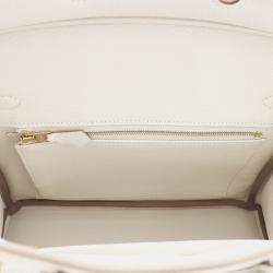 Pre Owned Hermes Birkin Grease Pail Togo Leather Size 25