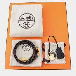 مملوكة مسبقًا Hermes Kelly Sellier Tricolor Etoupe/Ardoise/Black Epsom Size 25