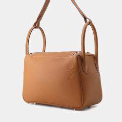 مملوكة مسبقًا Hermes Lindy Gold Taurillon Clemence Size 26