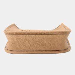 Pre Owned حقيبة هيرمس إيفلين شاي طويل توريلون ليكمانس مقاس صغير جدا