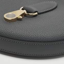 مملوكة مسبقًا Hermes P'tit Arcon Gris Misty Togo and Swift Leather Shoulder Bag