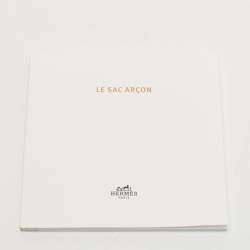 مملوكة مسبقًا Hermes P'tit Arcon Gris Misty Togo and Swift Leather Shoulder Bag