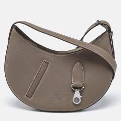 مملوكة مسبقًا Hermès P'tit Arcon Etoupe Togo and Swift Leather Shoulder Bag