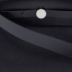 مملوكة مسبقًا حقيبة هيرمس هيرباغ زيب 20 جلد فاش هانتر وكانفاس ناتشورال توايل/إكرو